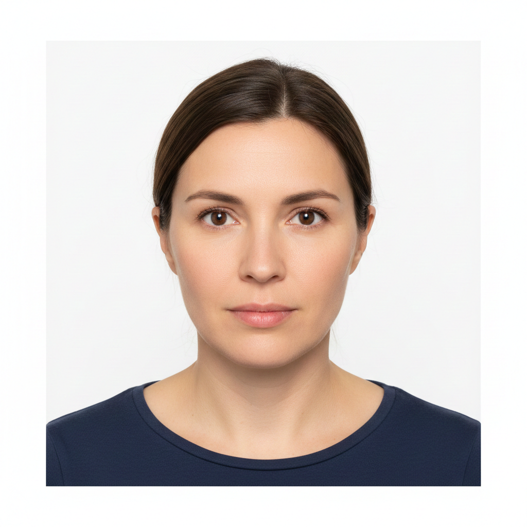 Exemple de photo de visa